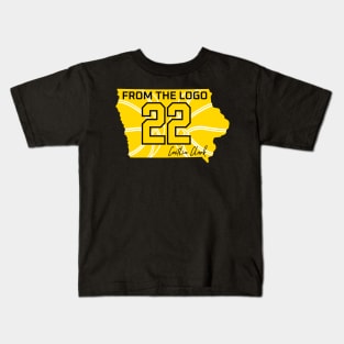 From the logo 22 Caitlin Clark | Iowa Kids T-Shirt